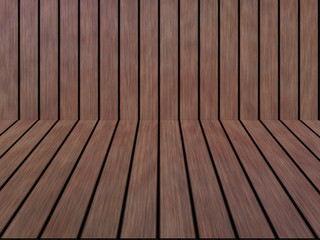 Wood texture background pattern. Dark hardwood planks surface of wooden board floor wall fence. Abstract timber decorative illustration.