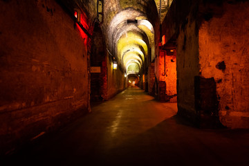 Very old winecellar in France Champagne, Reims, Epernay