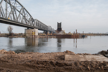 The Tczew bridge, The Vistula river, Poland, Europe