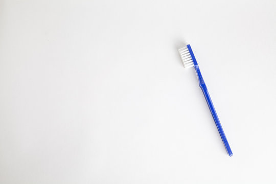toothbrush on a white background. product at a low price
