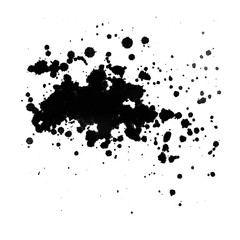 Ink stains. Ink with water. Watercolor stains.