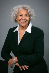 portrait of senior woman