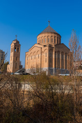 Surb Khach (Holy Cross) Church in Yerevan, architect Artak Ghulyan