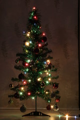 christmas tree and gifts