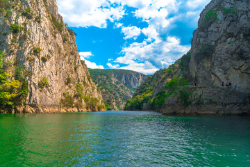 View of Matka Canyon