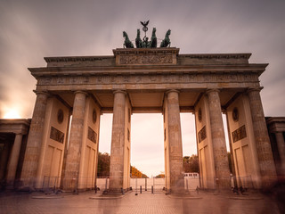 Obraz premium Berlin Brandenburger Gate in Special Light view
