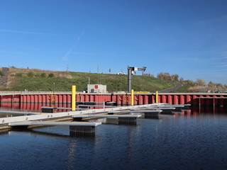 Impressionen aus dem neuen Hafen in Grossräschen