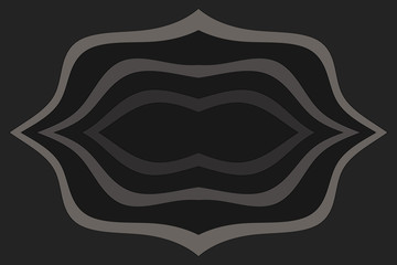 Fototapeta premium Abstract background with curved lines. Pattern backdrop for landing pages.