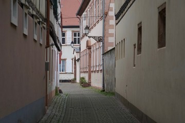 Historische Gasse in Wissembourg