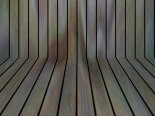 Wood texture background pattern. Dark hardwood planks surface of wooden board floor wall fence. Abstract timber decorative illustration.