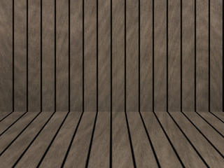 Wood texture background pattern. Dark hardwood planks surface of wooden board floor wall fence. Abstract timber decorative illustration.