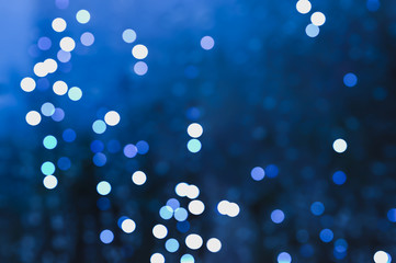 colorful glitter vintage lights background. defocused