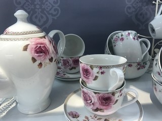 cup of tea and teapot