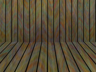 Wood texture background pattern. Dark hardwood planks surface of wooden board floor wall fence. Abstract timber decorative illustration.