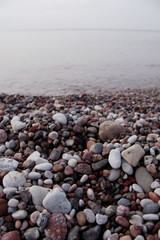 Pebbles on the beach