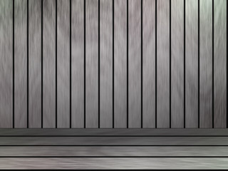 Wood texture background pattern. Dark hardwood planks surface of wooden board floor wall fence. Abstract timber decorative illustration.