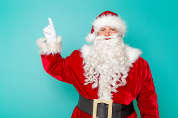 Santa advertising winter sales