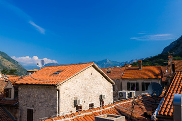 Fototapeta na wymiar Old city of Kotor in Montenegro