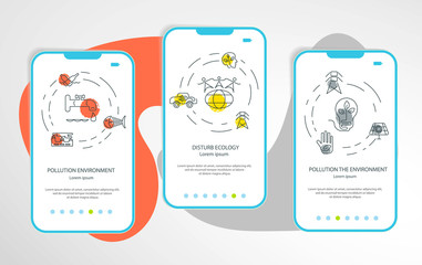 Mobile app of protection the environment