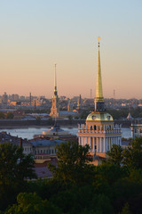 Obraz premium View from Isaak cathedral in Saint-Petersburg, Russia
