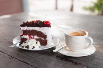 coffee and cake