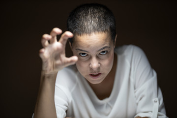 portrait of a beautiful young girl
