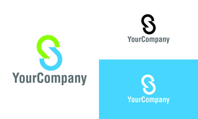Letter S logo icon design template elements. Simple minimalist template graphic illustration. Creative vector emblem, for icon or design concept.