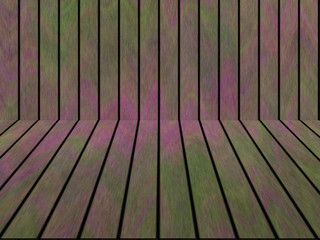 Wood texture background pattern. Dark hardwood planks surface of wooden board floor wall fence. Abstract timber decorative illustration.