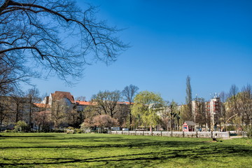 klausenerplatz in berlin charlottenburg, deutschland