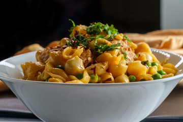 Sausage Macaroni and Cheese