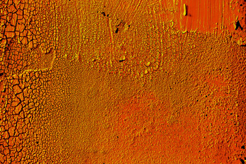 Abstract textured background in orange
