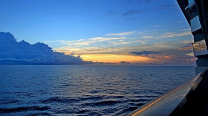 Cruiser sea shot