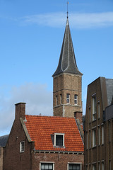Obraz premium Turm der Abtei in Middelburg