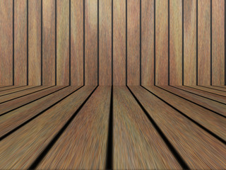 Wood texture background pattern. Dark hardwood planks surface of wooden board floor wall fence. Abstract timber decorative illustration.