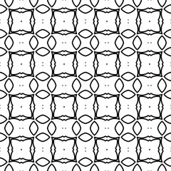 Abstract thin line seamless pattern. Linear ornamental geometric background. Wrapping paper. Vector illustration.          