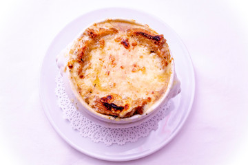 Sopa de cebolla 