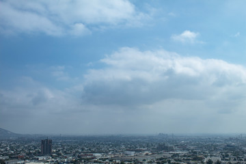 Obraz premium View of the City of Monterrey