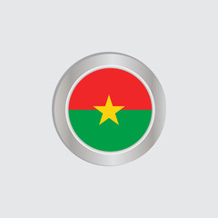 Burkina faso flag in official color, embed map, as the original
