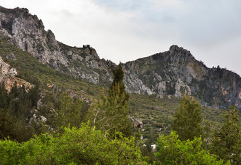 Landscape near Karaman (Karmi) village. Cyprus