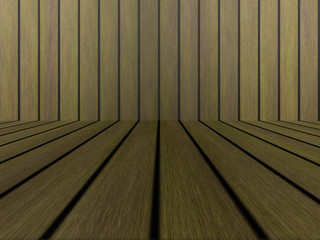 Wood texture background pattern. Dark hardwood planks surface of wooden board floor wall fence. Abstract timber decorative illustration.