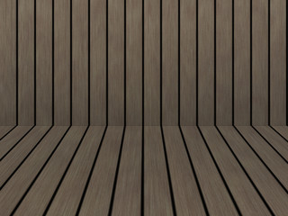 Wood texture background pattern. Dark hardwood planks surface of wooden board floor wall fence. Abstract timber decorative illustration.