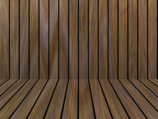 Wood texture background pattern. Dark hardwood planks surface of wooden board floor wall fence. Abstract timber decorative illustration.