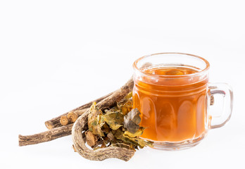 Valeriana officinalis - Valerian twigs and tea