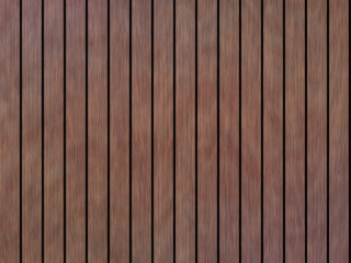 Wood texture background pattern. Dark hardwood planks surface of wooden board floor wall fence. Abstract timber decorative illustration.