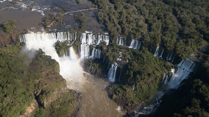 Fototapeta na wymiar Foz do Iguaçu Iguazu Brasil Brazil Cataratas do Iguaçu Falls
