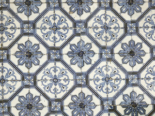traditional portuguese art, azulejo ceramic tiles