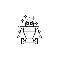 Robot, electronic  icon. Element of Robotic icon.