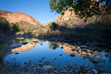 creek in mountains