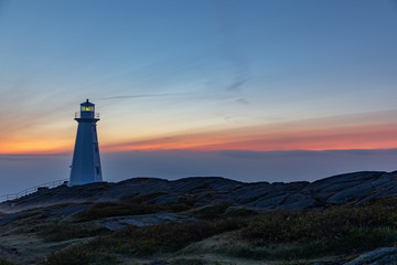 Cape Spear Lighthouse in Newfoundland, Canada