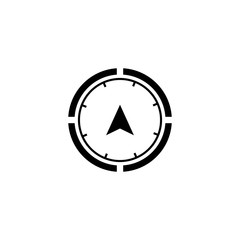 compass icon vector design symbol